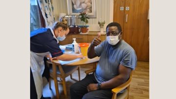 Nottingham care home Residents get their coronavirus vaccination